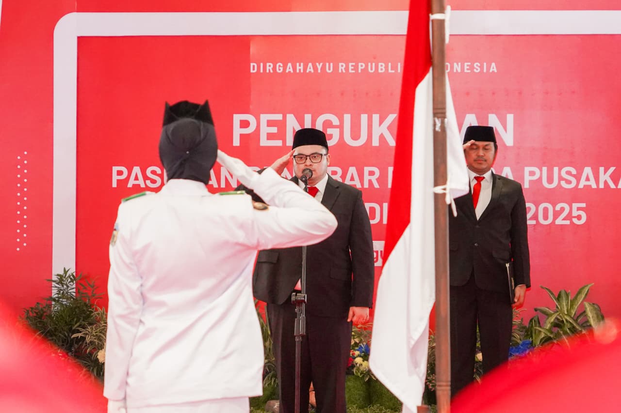 Mas Dhito Doakan Paskibraka Kabupaten Kediri Sukses Kibarkan Merah Putih