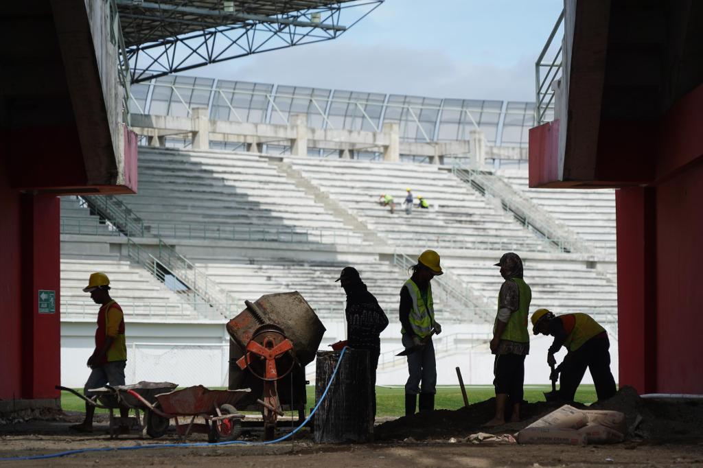 Pembangunan Stadion GDJ Kediri Tahap Dua&nbsp;Dimulai