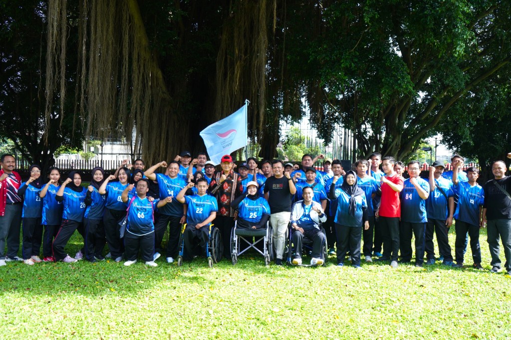 Pemkab Kediri Lepas Kontingen NPCI, Mas Dhito Minta Atlet Jaga Semangat dan&nbsp;Sportivitas