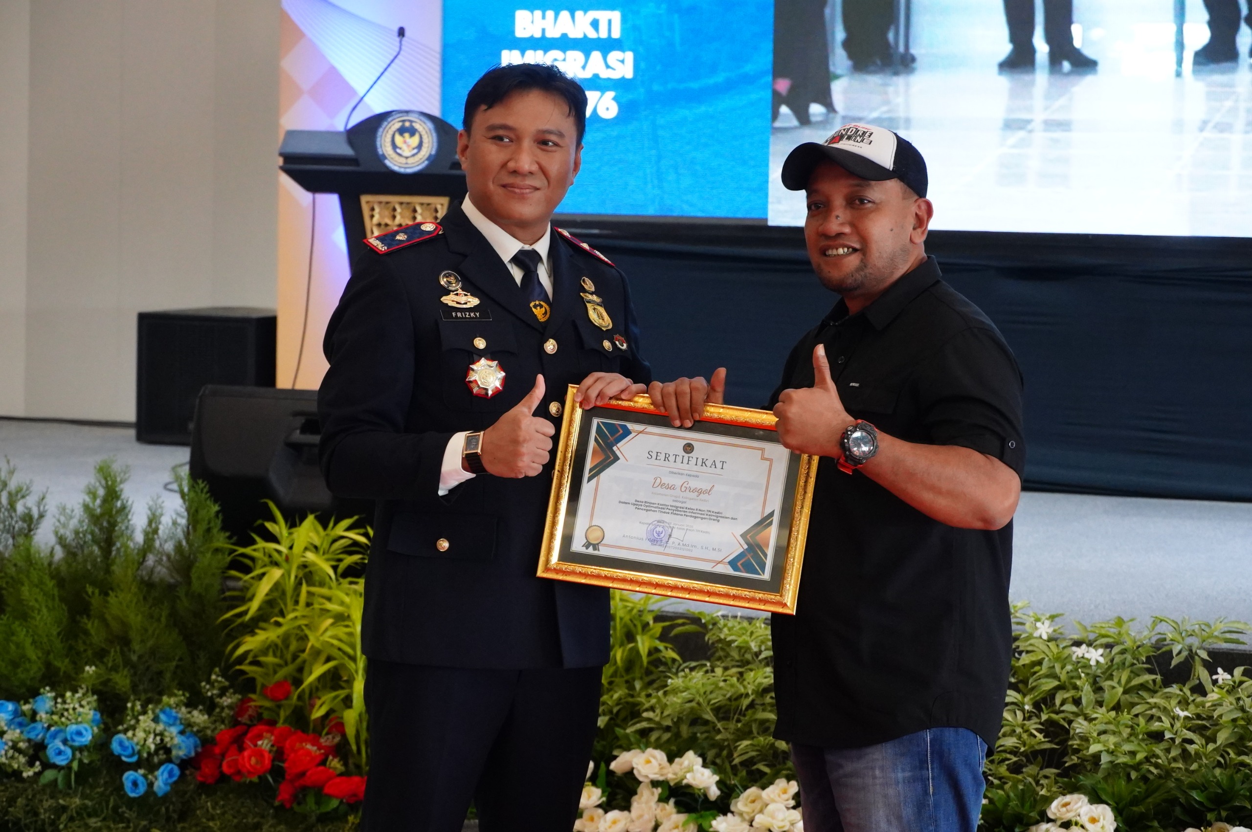 Hari Bakti Imigrasi ke-76 Perkuat Kolaborasi Pemkab Kediri dengan Imigrasi