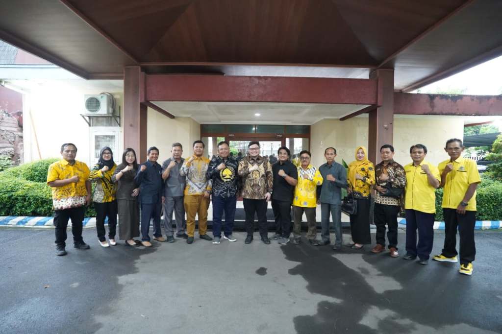 Jaga Silaturahmi, Mas Dhito Terima Kunjungan Ketua DPD Golkar Kabupaten&nbsp;Kediri