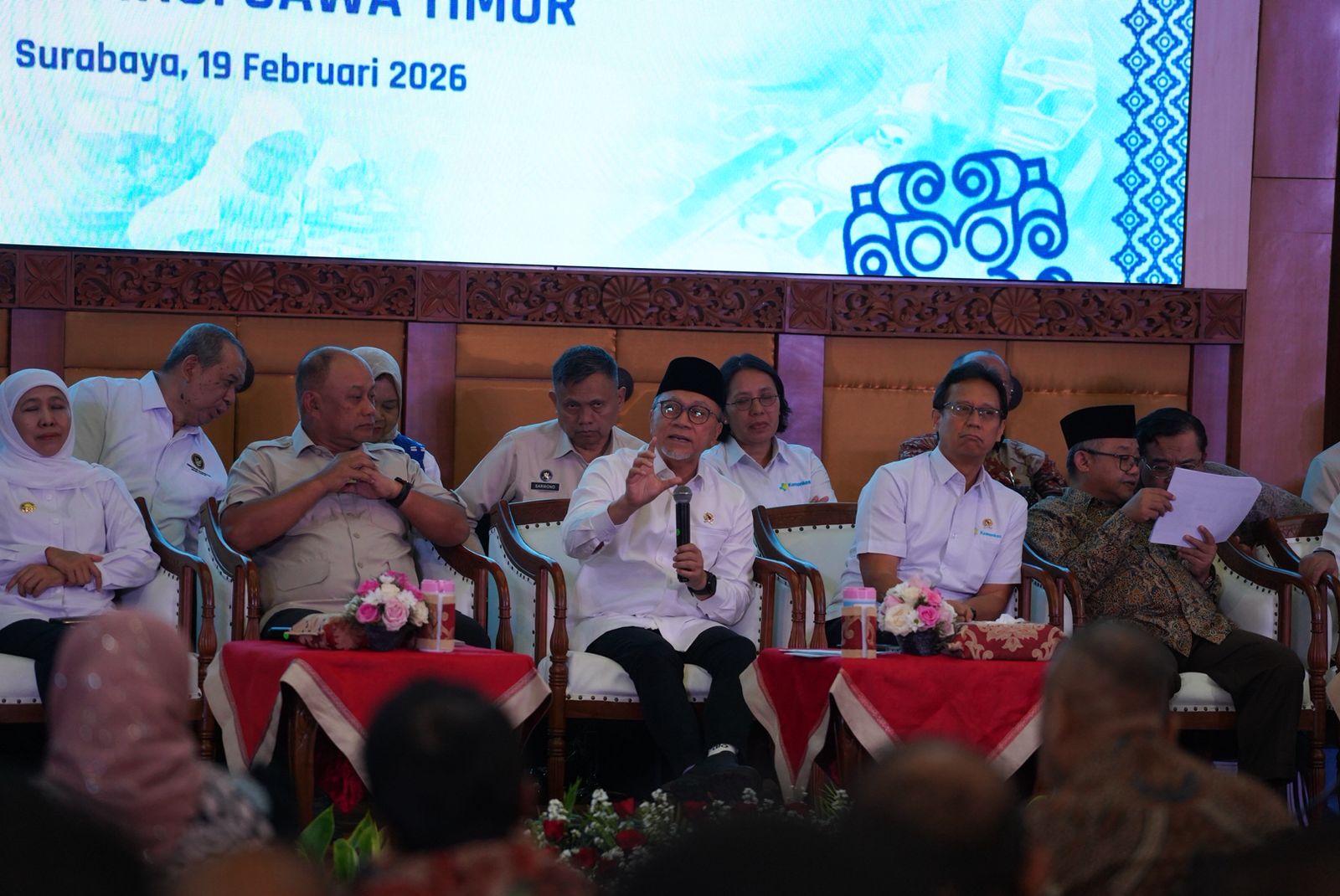Pemkab Kediri Hadiri Rakor Tata Kelola Program MBG di Surabaya