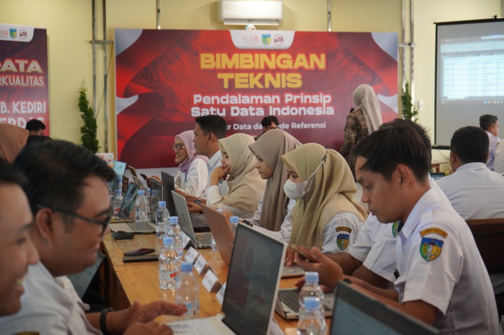 Diskominfo Kabupaten Kediri Gelar Bimtek Pendalaman Prinsip Satu Data&nbsp;Indonesia