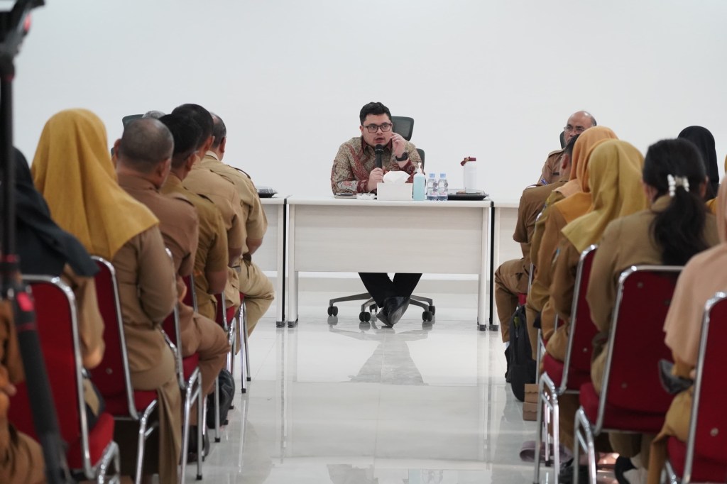 Beri Arahan Langsung pada Kepala Puskesmas dan Camat, Mas Dhito Dorong Pembentukan Satgas Kesehatan Tingkat&nbsp;Kecamatan