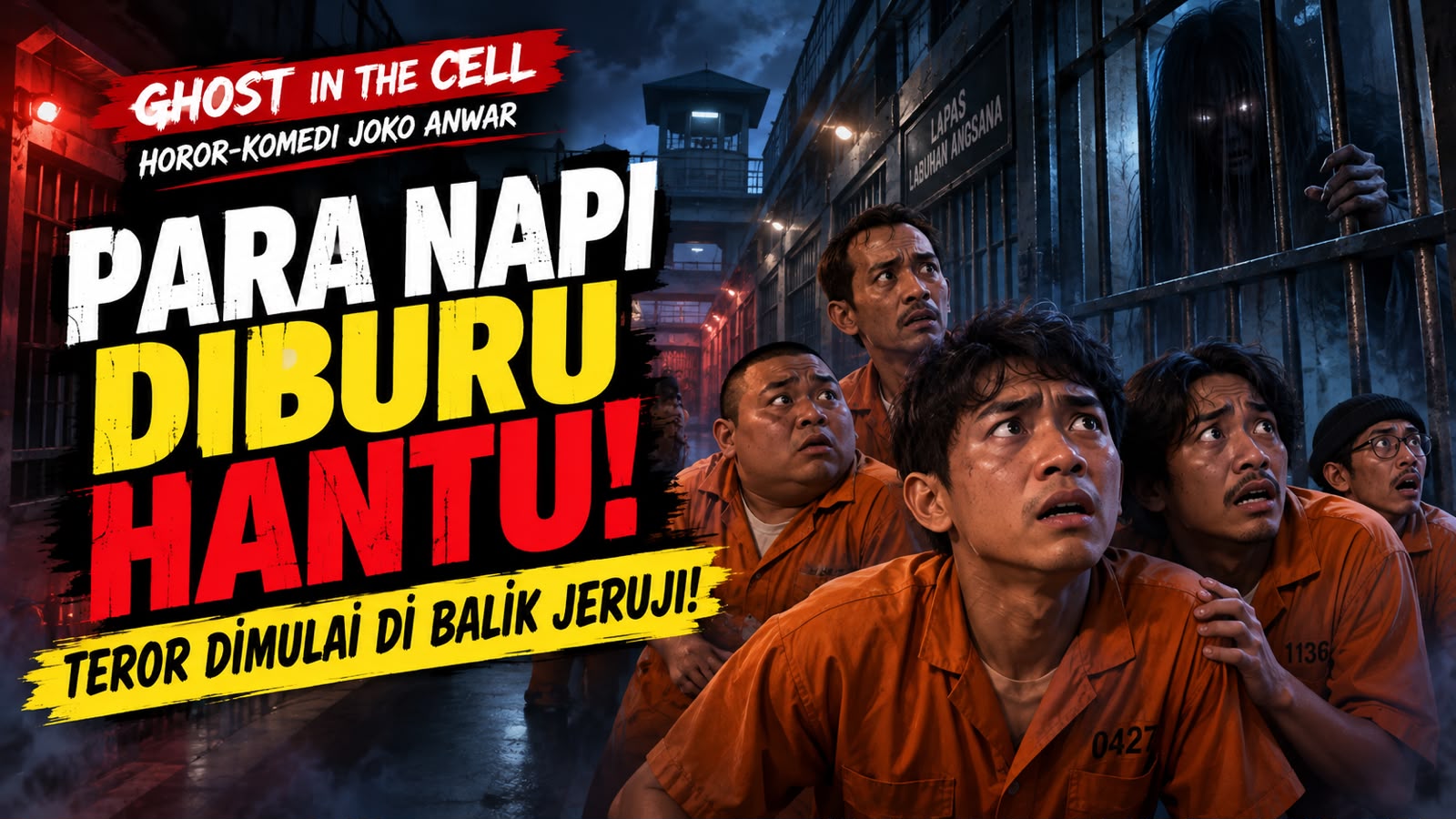 🎬 _DI PENJARA INI, PARA NAPI MALAH DIBURU HANTU! Ghost in the Cell Bikin Merinding_