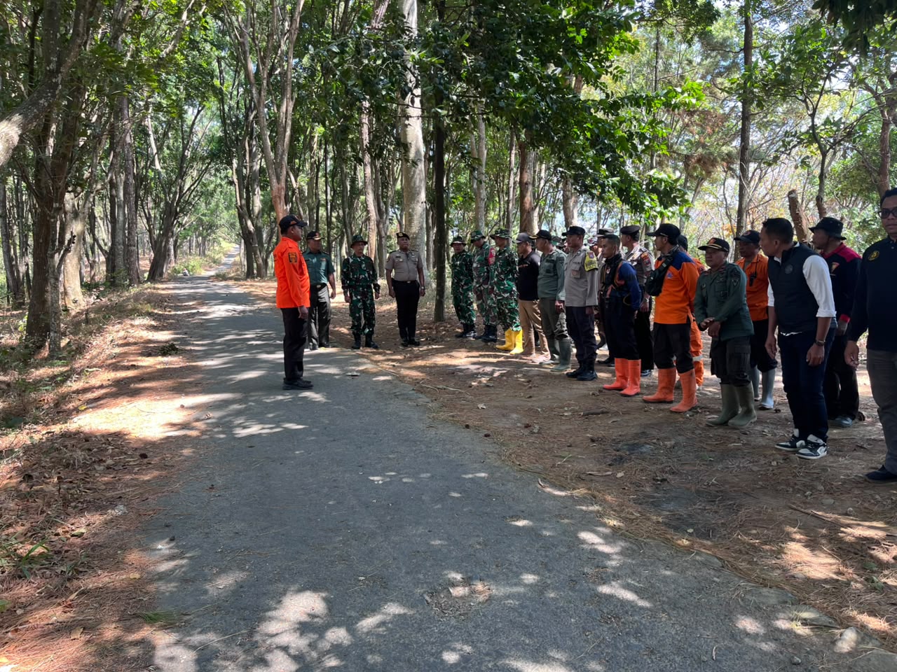 Pemkab Kediri Terjunkan Personil Pantau Dampak Kebakaran Kawasan Gunung Wilis