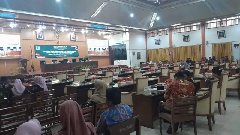 DPRD Demak Gelar Rapat Paripurna ke-30 untuk Sampaikan Pandangan Umum Raperda Perubahan APBD 2026